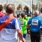 Participants à un marathon 