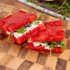 sandwich de pastèque à la feta