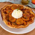 tarte tatin aux abricots, miel et romarin