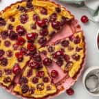 un clafoutis aux cerises