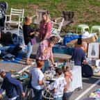Un vide-grenier 