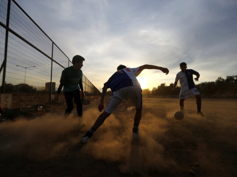 18 photographies pour réaliser la popularité extraordinaire du football dans le monde ! Par  Clément P. ReutersIvanAlvarado