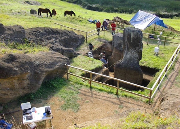 Statues de l’île de Pâques : mystère derrière leur emplacement révélé (vidéo) By Jack36 Easter-island-heads3