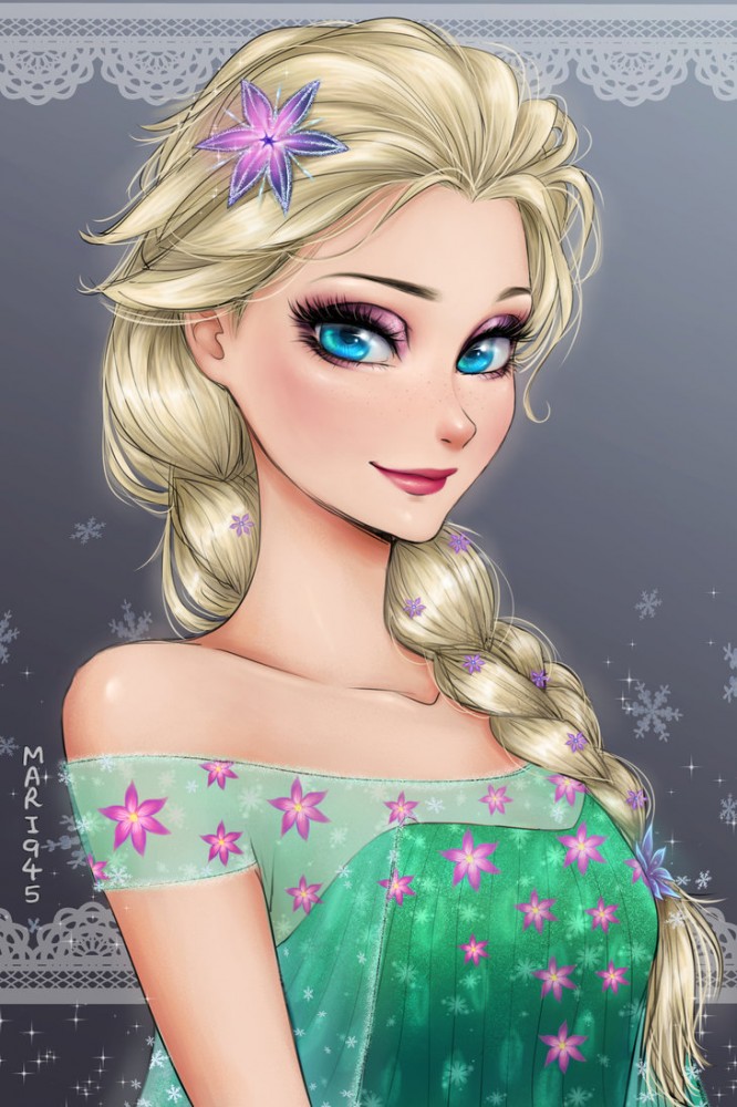 les princesses disney facon manga y a pas a dire elles sont encore plus belles et classes 4777