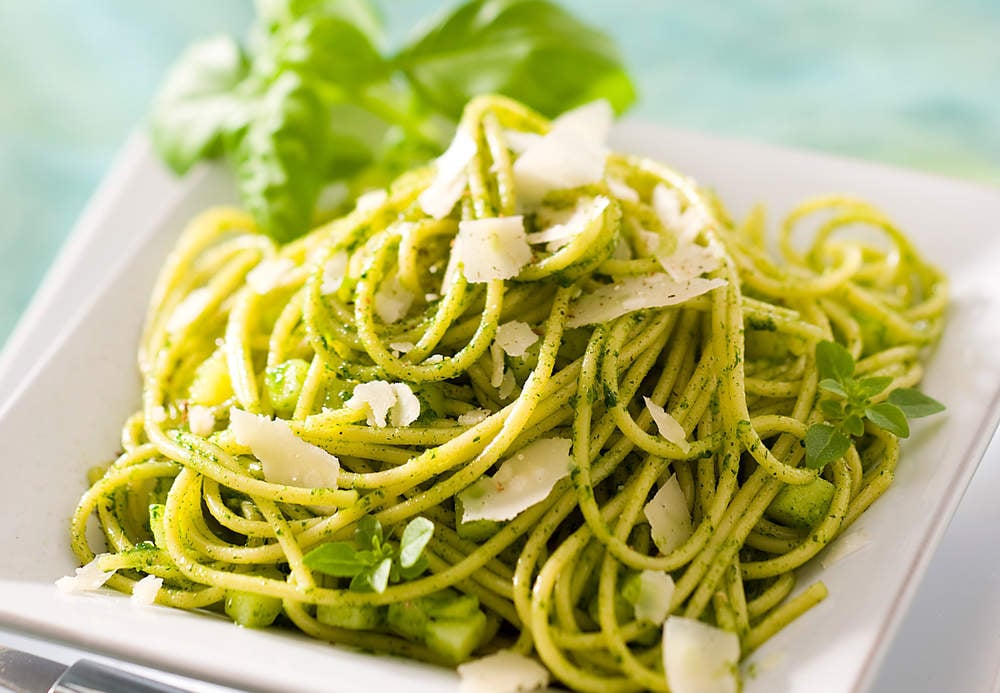 Pesto Recettes : La Recette Du Jour : Les Spaghettis Au Pesto, Un Repas Gourmand Et