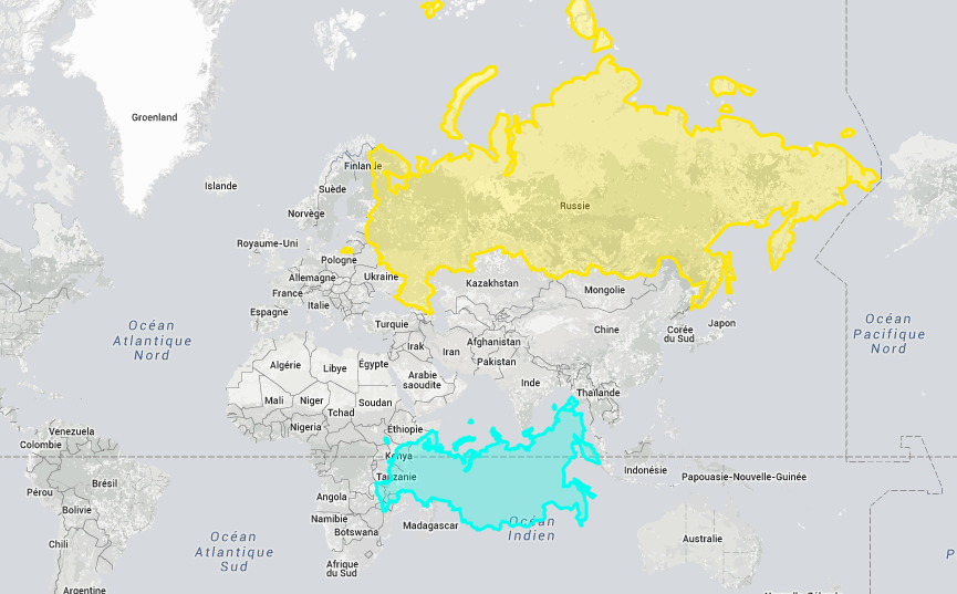 Voici La Vraie Taille De Ces Pays Lorsque Vous Allez Voir