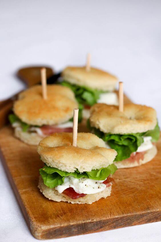 Mini croque-monsieur TUC pour l'apéro