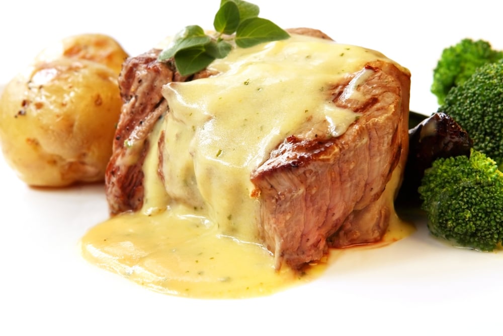 Recette Filet Mignon A La Moutarde Aux Champignons Et A La Creme