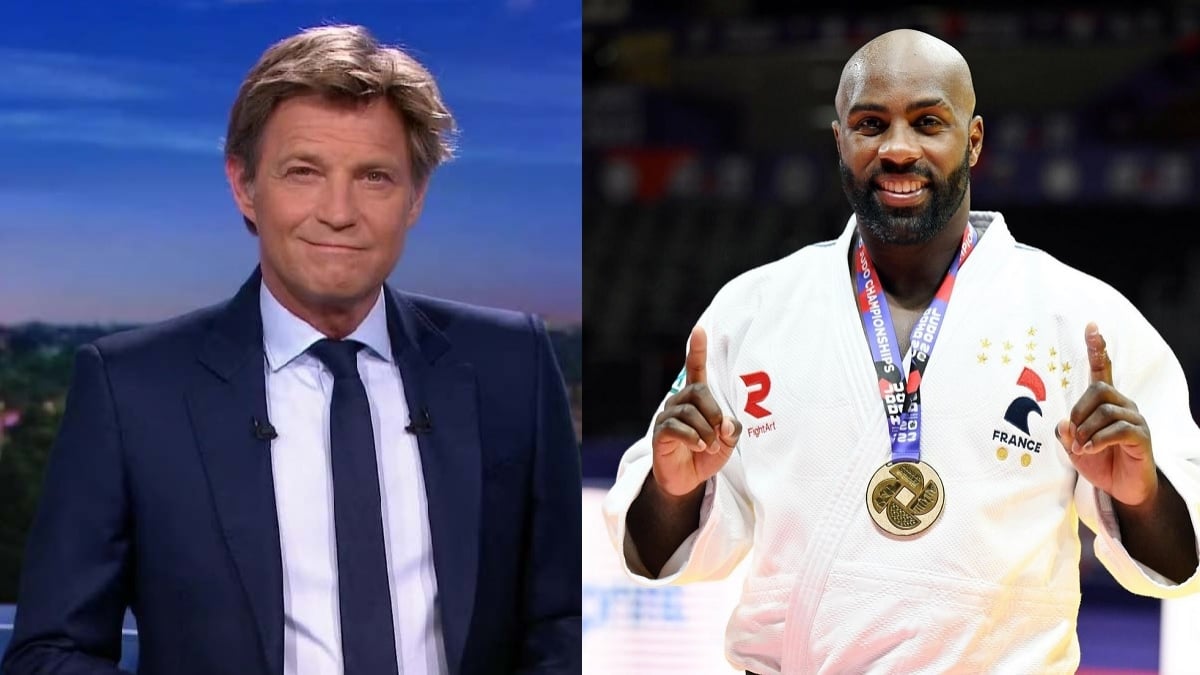 « On attend toujours Teddy Riner qui doit venir » : malaise au JT, Laurent Delahousse planté en direct