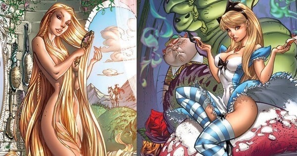 12 princesses Disney dans une version sexy déconseillée aux plus jeunes... Les plus âgés vont de nouveau aimer les contes de fées !