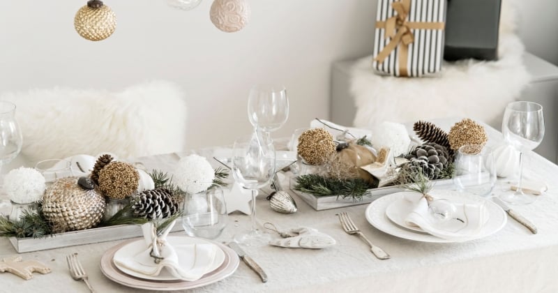 15 tables de Noël chic pour s'inspirer