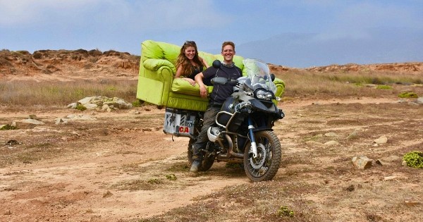 La lune de miel de rêve : ce couple est parti 7 mois sillonner à moto les routes des Amérique