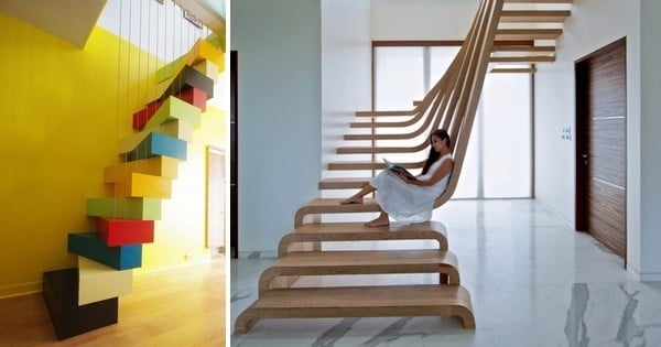 25 escaliers design à dévorer des yeux ! De quoi vous donner des idées pour chez vous !
