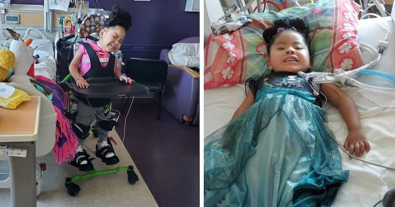 Covid-19 : après 9 mois d'une lourde hospitalisation, cette courageuse fillette de 4 ans peut enfin rentrer chez elle