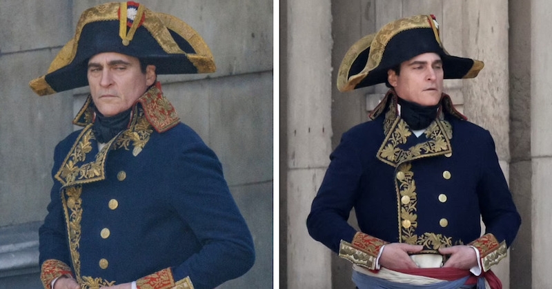 Les premières images de Joaquin Phoenix en Napoléon Bonaparte sont à couper le souffle 