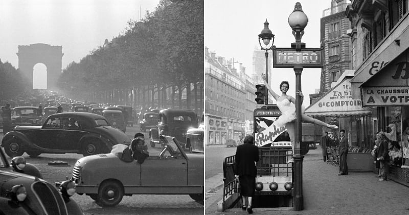 16 vieilles photos qui vont vous plonger dans le Paris du siècle dernier