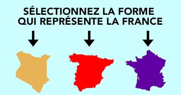 TEST : 97% des gens ne parviennent pas à identifier ces 25 pays en fonction de leur carte, et vous ?