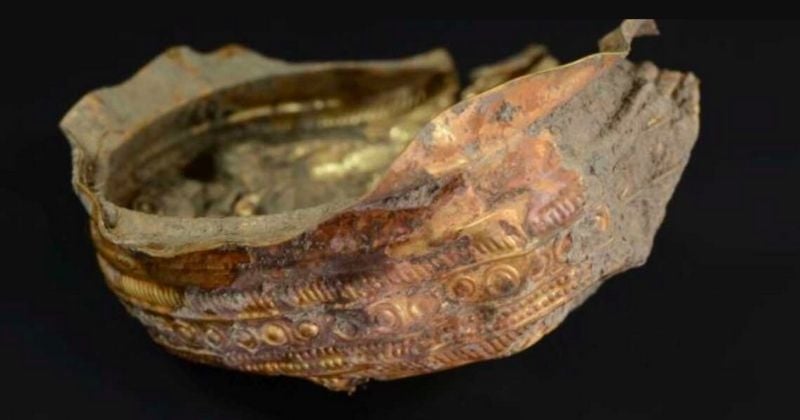 Autriche : des archéologues ont découvert un bol en or, extrêmement rare, datant de plus de 3 000 ans