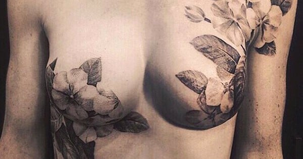 Voici ce que des artistes tatoueurs font pour aider certaines femmes à assumer davantage leurs ablations des seins !