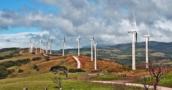 Depuis 113 jours, le Costa Rica vit avec 100% d'électricité issue des énergies renouvelables... Un record !