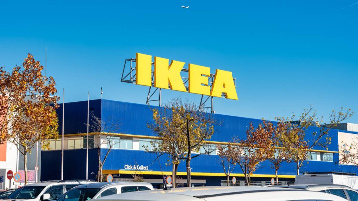 Façade d'une enseigne Ikea
