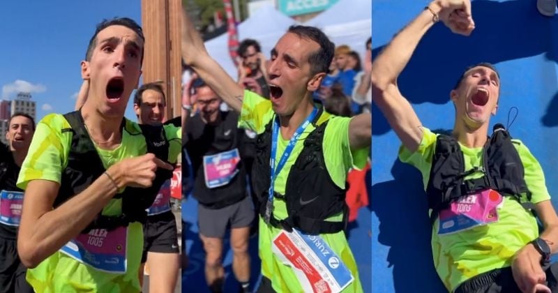 Un athlète handicapé à 76 % réussit l'exploit de boucler un marathon en moins de 6h, une première