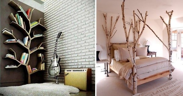 Pour les amoureux de la nature, 23 décorations pour donner un style « forêt » à votre intérieur