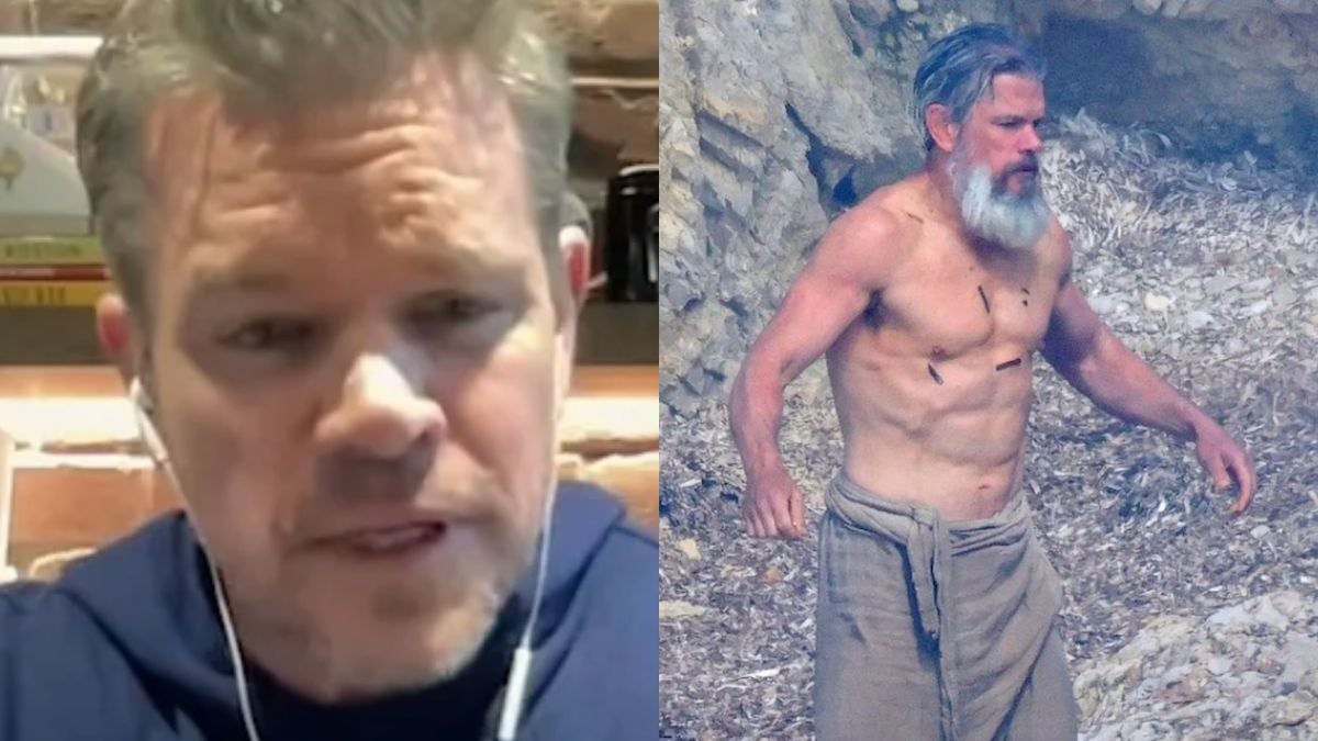 Matt Damon dans le film The Odyssey