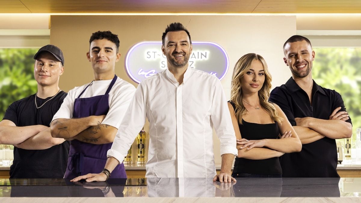 Cyril Lignac, Diego Alary, Théo Lignani et Toscane et Lucas revisitent l'apéritif avec St-Germain Spritz !
