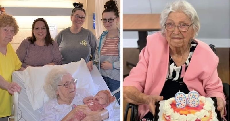 Cette femme de 98 ans est déjà arrière-arrière-arrière grand-mère et compte... 612 descendants