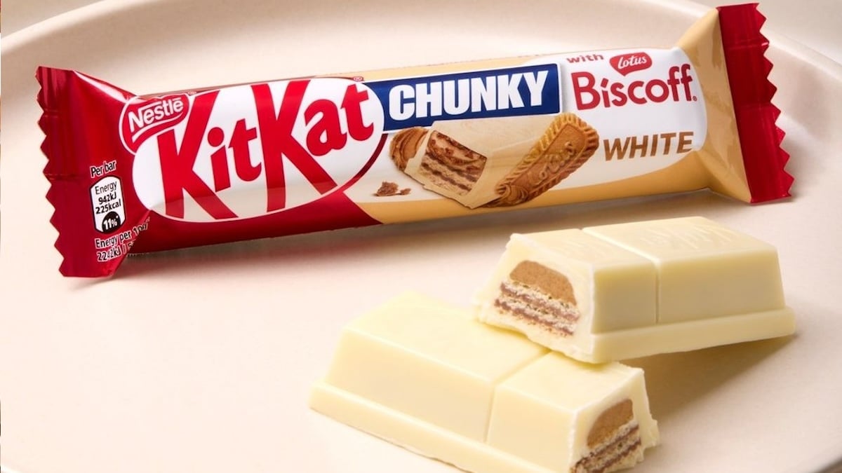 Arrêtez tout ! Les KitKat au chocolat blanc et spéculoos débarquent en France !