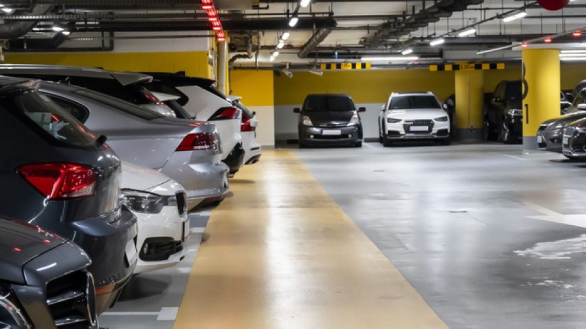 Un parking souterrain