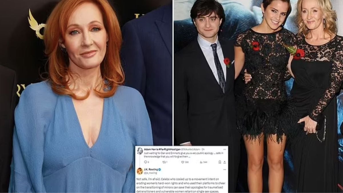 JK Rowling dit qu'elle ne pardonnera jamais Emma Watson et Daniel Radcliffe