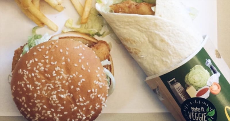 McDonald's vient de lancer un nouveau sandwich, et il est veggie !