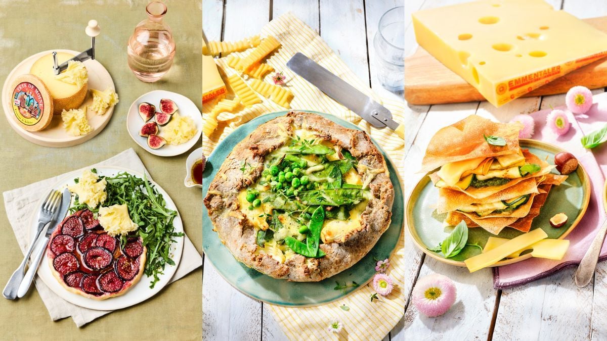 5 recettes estivales et gourmandes avec du fromage suisse
