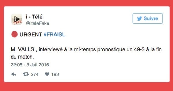 Les 40 tweets les plus drôles sur le match France-Islande... Mention spéciale pour le 21 !