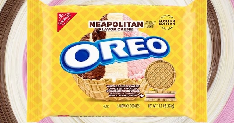 Oreo lance une nouvelle saveur avec trois couches de crème et un biscuit gaufrette !