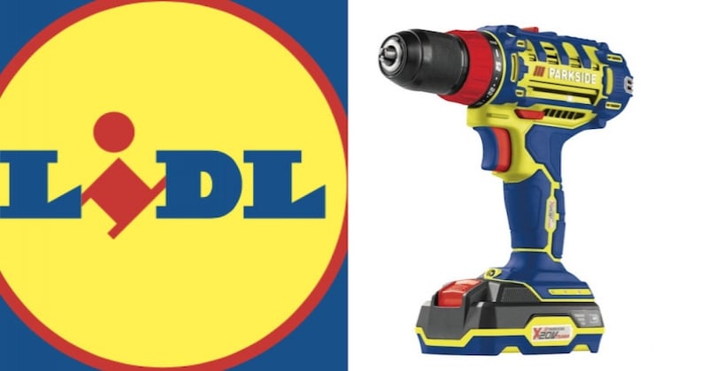 Lidl va commercialiser une perceuse aux couleurs de la marque 