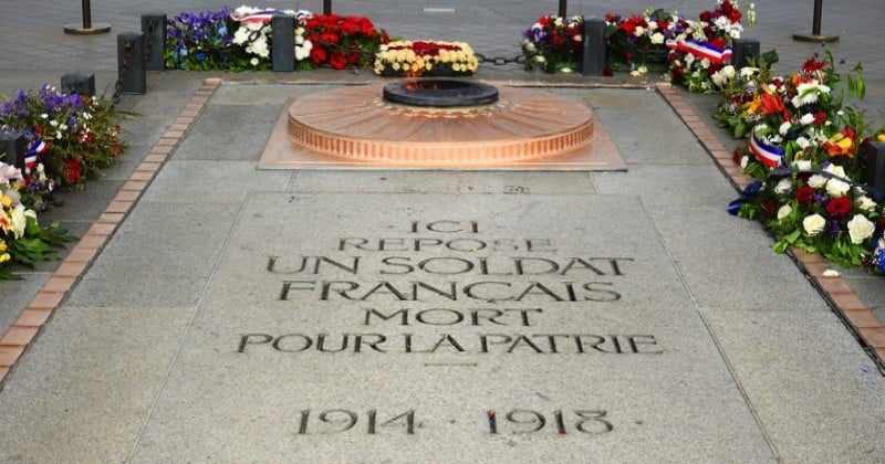 Le visage du Soldat inconnu conçu à partir de 30 000 photos d'hommes et de femmes morts durant la Grande Guerre