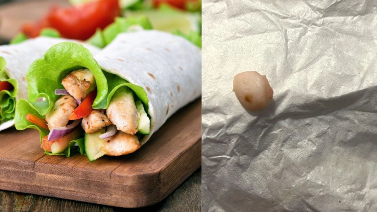Elle retrouve un bout de doigt dans son wrap au poulet à emporter
