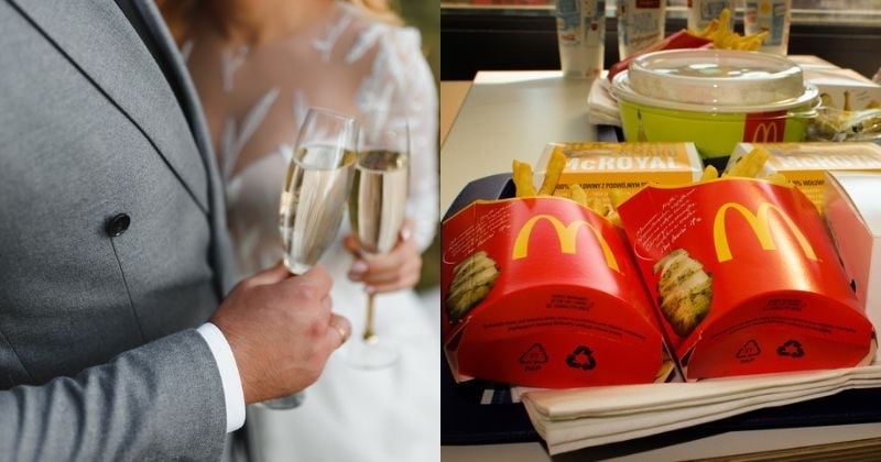 McDonald's lance un forfait mariage à 215 €, pour se marier en mangeant des nuggets et des Big Macs
