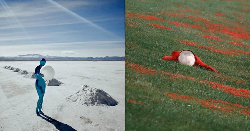 Avec seulement un costume et quelques accessoires, cette photographe réalise des clichés grandioses