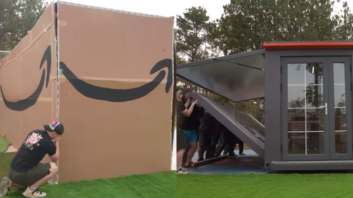Vendue sur Amazon, cette maison à monter soi-même, en seulement 30 minutes, ne coûte que 20 000 €