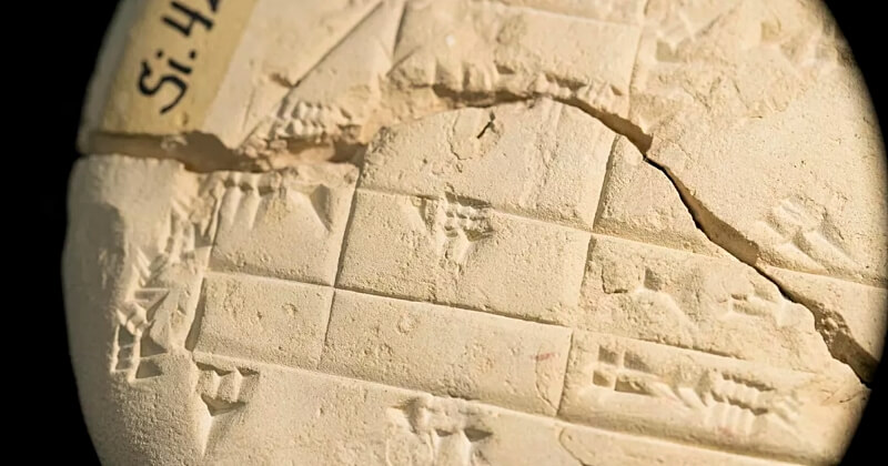 Des scientifiques percent enfin les mystères d'une tablette babylonienne vieille de 3700 ans