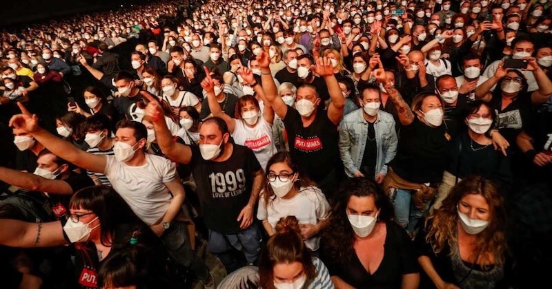 « Aucun signe » de contamination au Covid-19, après un concert test de 5 000 personnes à Barcelone