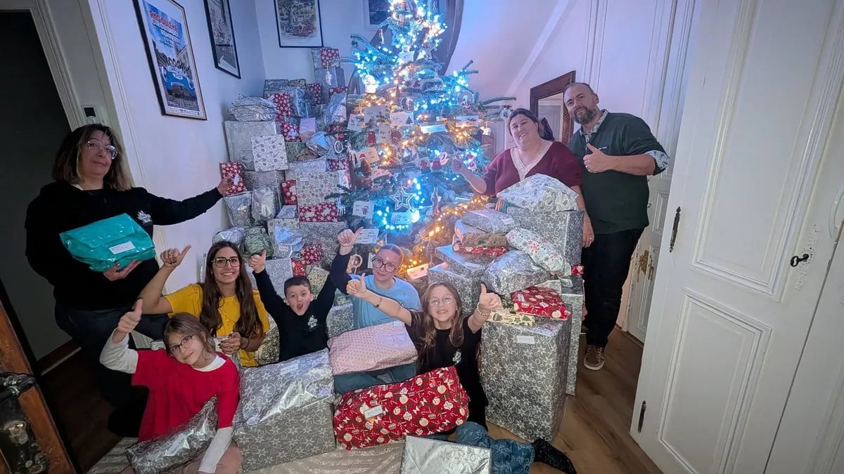 Les cadeaux collectés