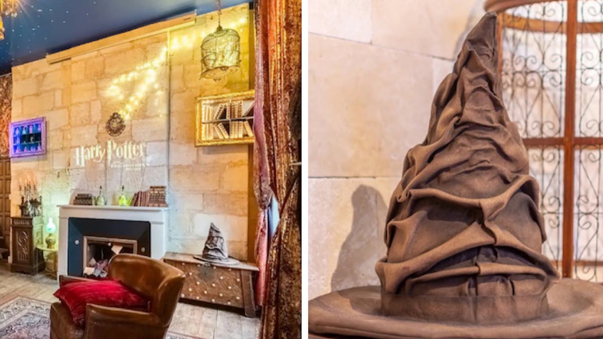 Fans de Harry Potter, un Airbnb décoré aux couleurs de Poudlard vient d'ouvrir à Bordeaux 