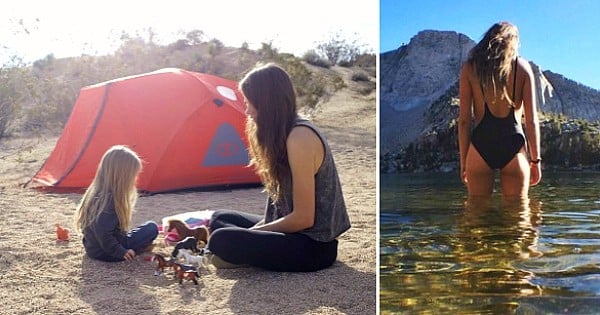 À 25 ans, elle part à l'aventure avec sa fille de 3 ans sur le dos ! Les photos sont à couper le souffle...