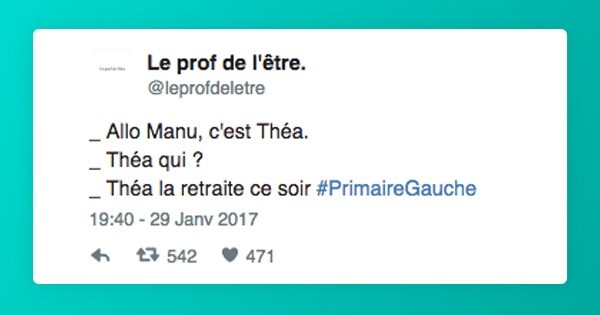 20 tweets très drôles sur la défaite de Manuel Valls aux primaires de la gauche... Merci pour tout !