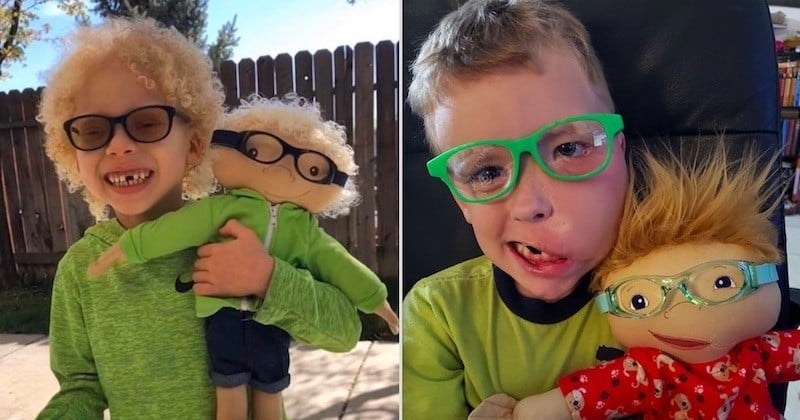 Ces enfants souffrant de handicap ont reçu une poupée à leur image 